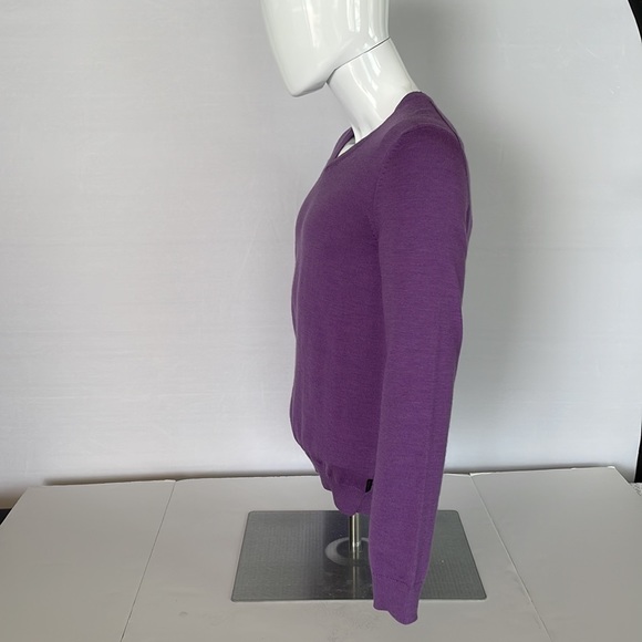 Hugo Boss Slim Fit Purple Sweater Size Large - Picture 7 of 14